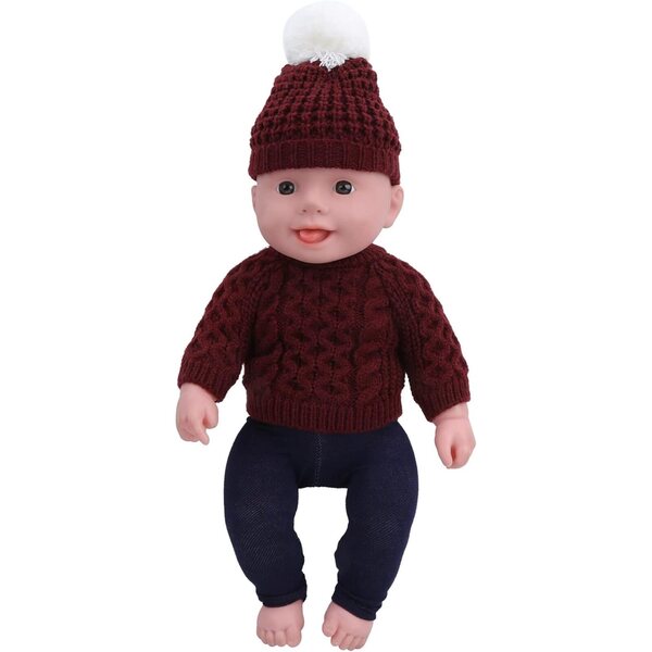 Kleidungsset für 18-Zoll-Puppen – komplett mit Mütze und Schal