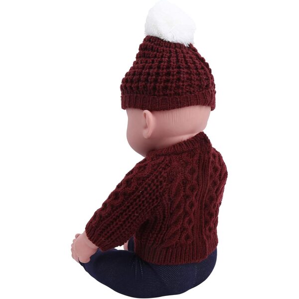 Kleidungsset für 18-Zoll-Puppen – komplett mit Mütze und Schal