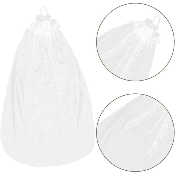Voile da sposa miniatura NOLITOY per bambole, accessorio elegante e leggero