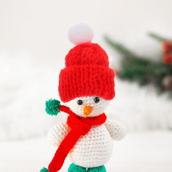 SOIMISS Mini Bonnet di Natale in Lana, Set 24 Pezzi Colorati per Decorazioni Creative