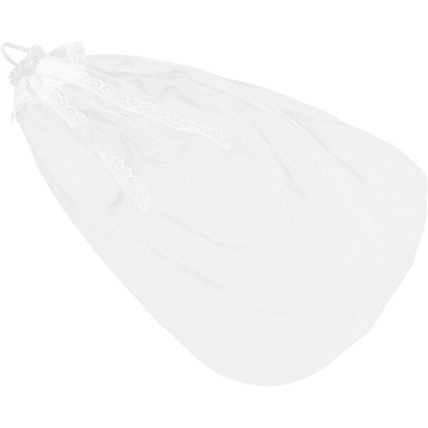 Voile da sposa miniature per bambola in tulle leggero e raffinato, accessorio matrimonio SOIMISS