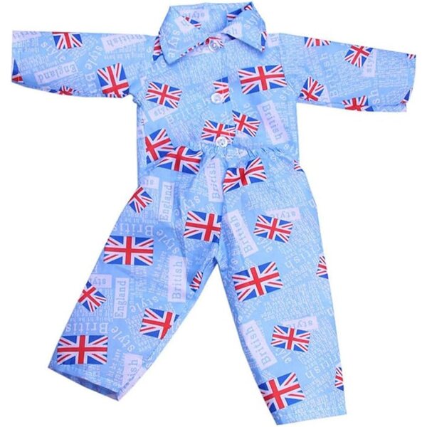Ensemble Pyjama per Bambole 46 cm - Costume Casual Morbido e Sicuro