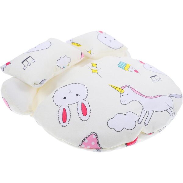 VICASKY Set mit 2 Schlafsäcken für kleine beige Puppen, weich und wiederverwendbar, 17 x 16 cm