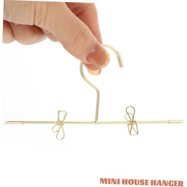 VICASKY Set mit 10 eleganten Mini-Metallgürteln für Puppenkleidung, 12 cm