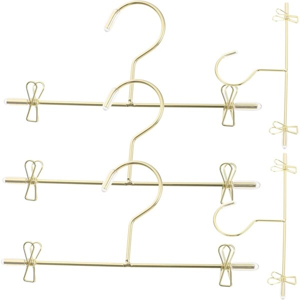 VICASKY Set mit 10 eleganten Mini-Metallgürteln für Puppenkleidung, 12 cm