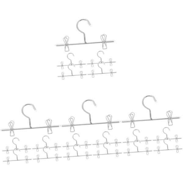 VICASKY Set 20 Mini Cintre per Bambole in Metallo Robusto, Pratici e Compatti