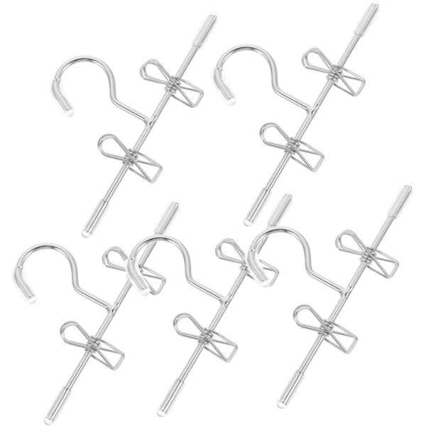 VICASKY Set 20 Mini Cintre per Bambole in Metallo Robusto, Pratici e Compatti