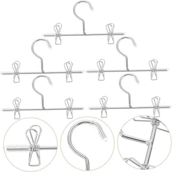 VICASKY Set 20 Mini Cintre per Bambole in Metallo Robusto, Pratici e Compatti