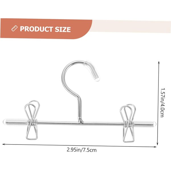 VICASKY Set 20 Mini Cintre per Bambole in Metallo Robusto, Pratici e Compatti