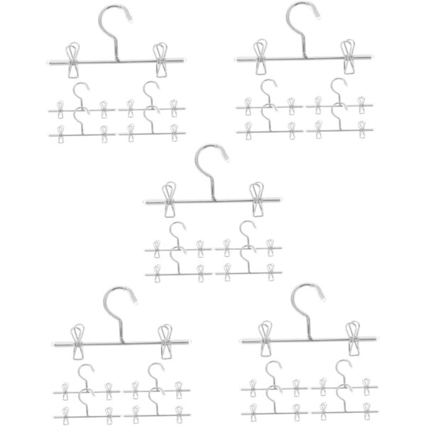 VICASKY 25 mini cintre in metallo per vestiti di bambola - design compatto e stabile
