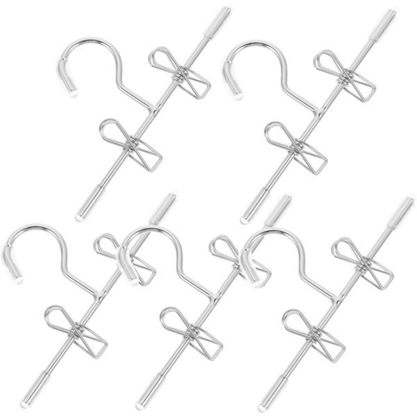 VICASKY 25 mini cintre in metallo per vestiti di bambola - design compatto e stabile