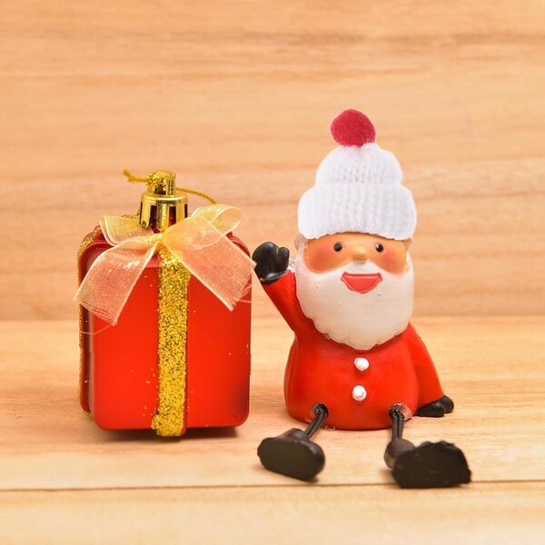 12 Mini Bonneti di Natale in Lana per Decorazioni, Puppe e Progetti Creativi