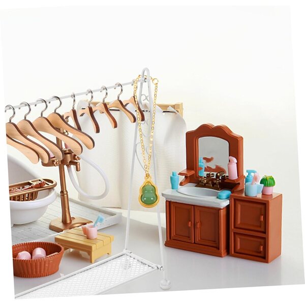 Mini Collane per Bambole 1/6 in Metallo e Plastica NOLITOY - Set da 2 Pezzi
