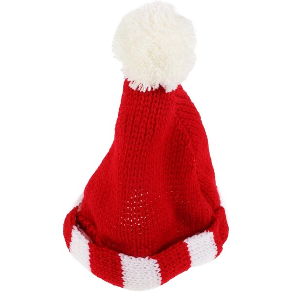 Mini Bonnet In maglia Rouge per bambole - Accessorio Decorativo Artigianale DIY