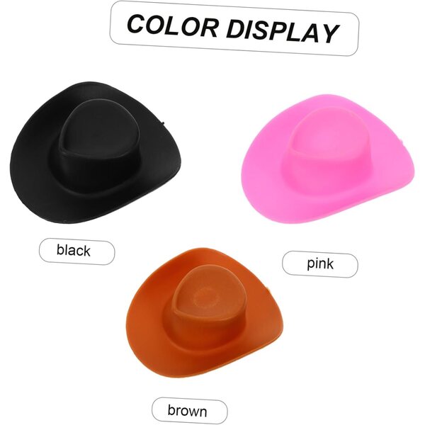 NOLITOY 30 Mini Cappelli Cowboy Decorativi per Bambole Accessori Artigianali