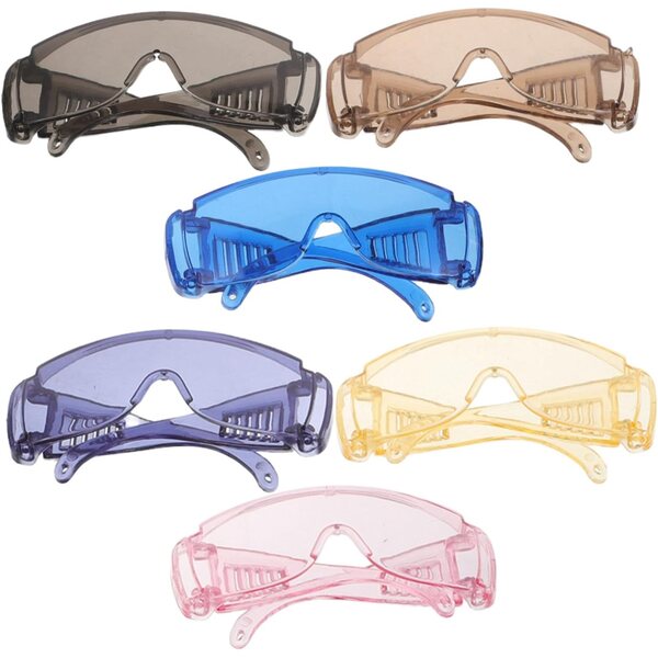 GALPADA Set 6 Mini Occhiali Vintage per Pupazzi e Case delle Bambole in Plastica Leggera