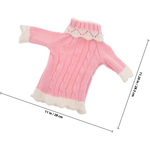 Winterkleidungsset für 60 cm Puppen mit Kleid, Schuhen und Mütze NOLITOY