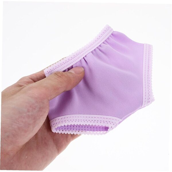 Uonlytech Set 10 Stück wiederverwendbare mehrfarbige Spitzenpuppen-Slips 18 Zoll