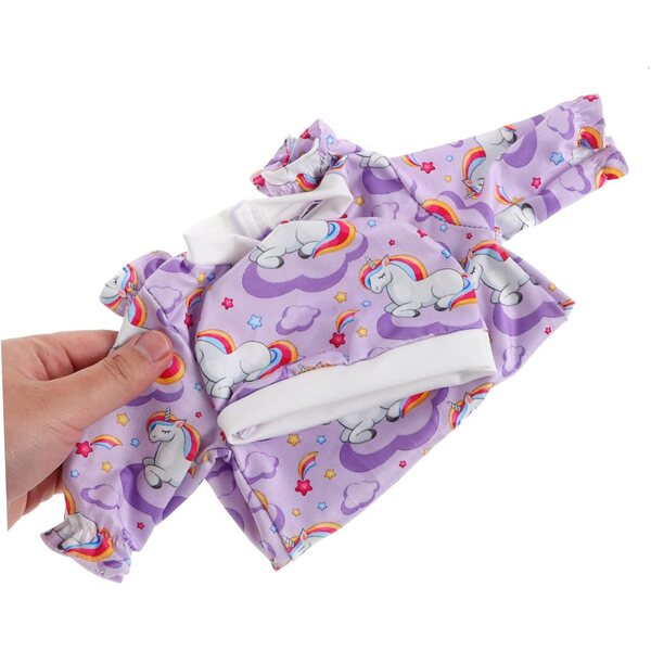 Set mit 5 kompletten Puppenkleidern, sicher zum Spielen und zur Entwicklung der Kreativität der Kinder