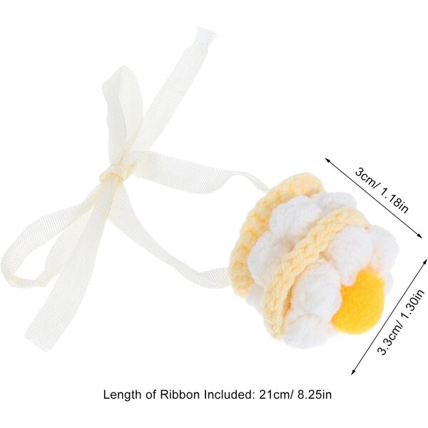 GALPADA Cappello all'Uncinetto per Bambole Peluche 10-17 cm - Cappello Miniature Feste