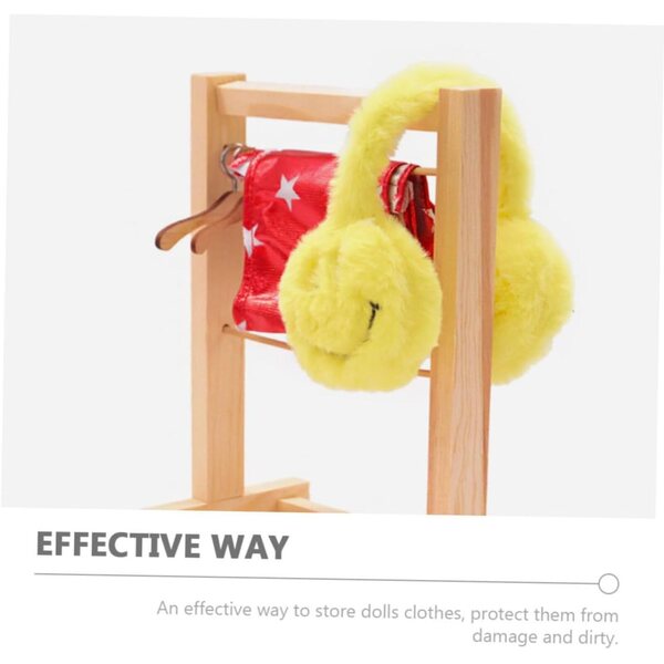 UPKOCH 10 Holzbänder für Miniaturpuppenkleidung und Spielhauszubehör