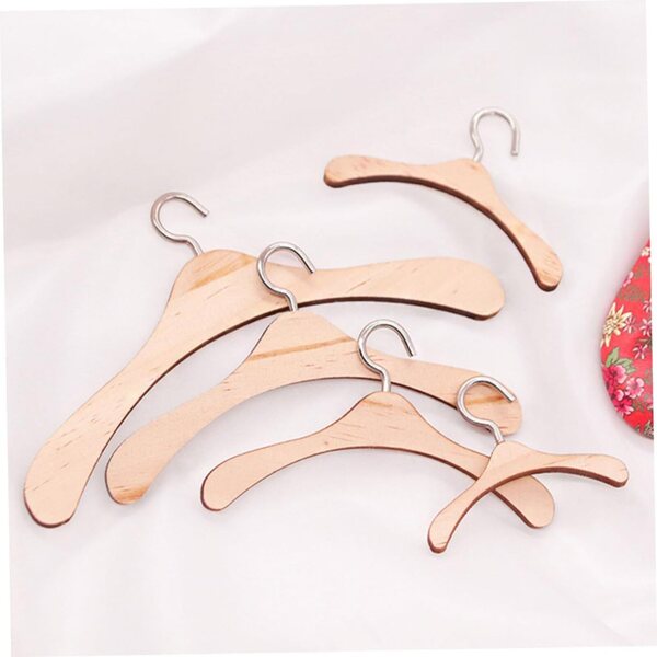 UPKOCH 10 Holzbänder für Miniaturpuppenkleidung und Spielhauszubehör