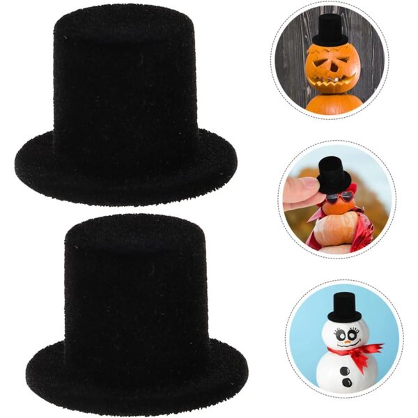 SOIMISS 15 Mini Cappelli per Bambole in Resina Decorazioni Artigianali Colorati