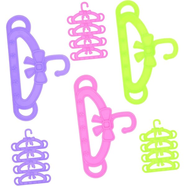 iplusmile 15 Mini-Gürtel aus mehrfarbigem Kunststoff für 9 cm große Puppenkleidung