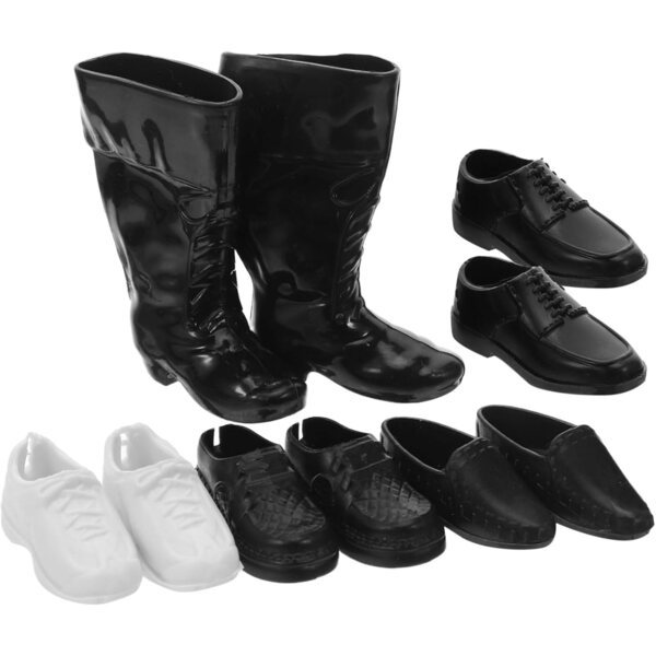 SOIMISS 25 paia Scarpe Miniature per bamboles - Accessori Versatili e Resistenti
