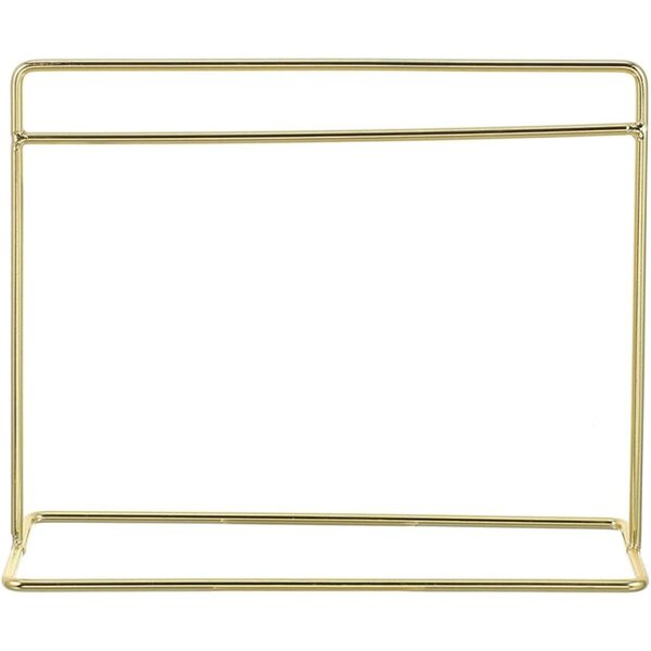 Appendino Miniatura Dorato 35x31 cm per Casa delle Bambole, Accessorio Decorativo in Ferro