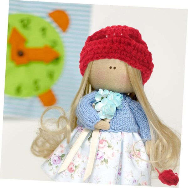 iplusmile 6 Mini Cappelli di Lana per Bambole, Animali e Decorazioni DIY