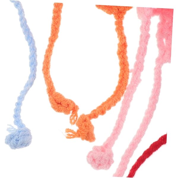 GALPADA 6 Mini Cappelli di Lana per Bambole Accessori Fai-da-Te e Decorazioni Natalizie