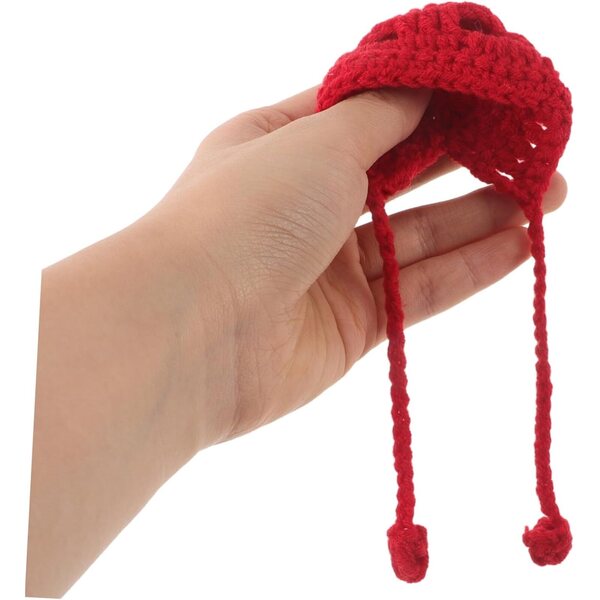 GALPADA 6 Mini Cappelli di Lana per Bambole Accessori Fai-da-Te e Decorazioni Natalizie