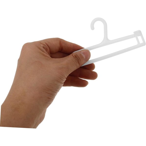 NOLITOY Set 10 Cintres Miniature per Vestiti di Bambole in Plastica Resistente