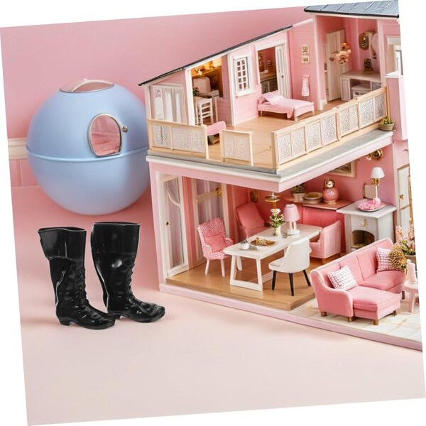 iplusmile 25 Paar Miniaturschuhe für Männer, Puppen, realistisches Zubehör