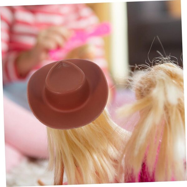 GALPADA 40 Mini Chapeaux Cow-boy in Plastica per Decorazioni Feste e Artigianato