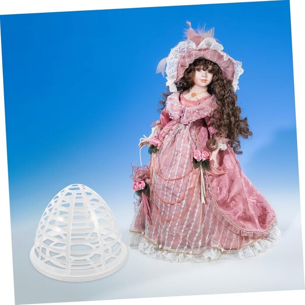 SOIMISS Set 20 Supporti per Gonne in Miniatura per Bambole, Accessori in Plastica Fai da Te e Casa Mini