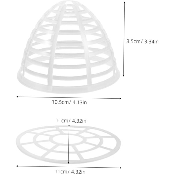 SOIMISS Set 20 Supporti per Gonne in Miniatura per Bambole, Accessori in Plastica Fai da Te e Casa Mini