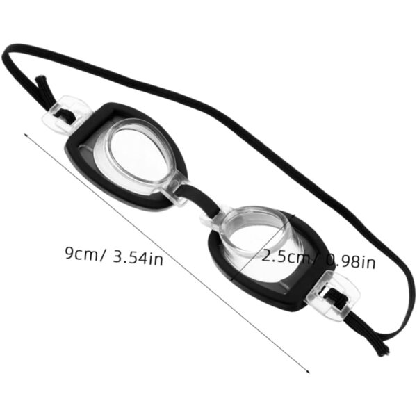 BESTonZON 4 pezzi mini occhialini da nuoto per bambole accessori fai-da-te estate