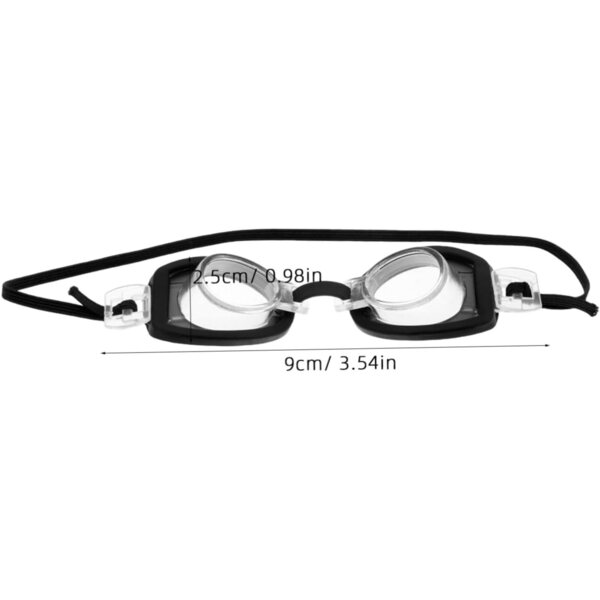 BESTonZON 4 pezzi mini occhialini da nuoto per bambole accessori fai-da-te estate