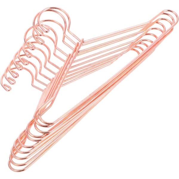 SOIMISS 10 Mini-Gürtel aus rosa-goldenem Metall, 12 cm, für Puppenkleidung und Zubehör