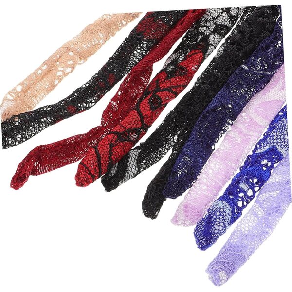 SOIMISS Spitzen-Chaussettes für amerikanische Puppe 28 cm – Set 10 Paar