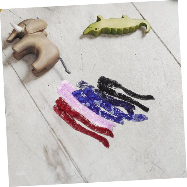 SOIMISS Spitzen-Chaussettes für amerikanische Puppe 28 cm – Set 10 Paar
