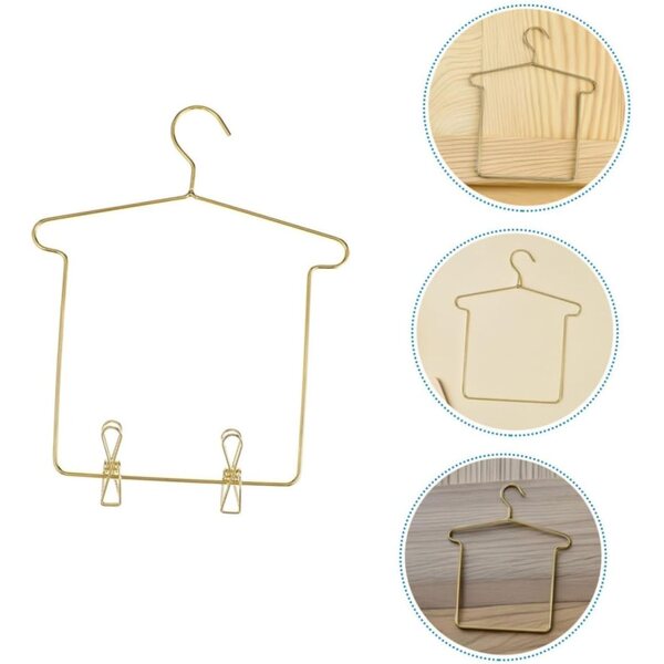 SOIMISS Set mit 5 goldenen Mini-Gürteln für Puppenkleidung – elegante Miniatur-Accessoires