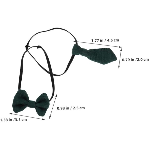 BESTonZON 4pcs Mini Nodi in Tessuto per Bambole, Accessori Costume e Decorazione Casa Miniatura