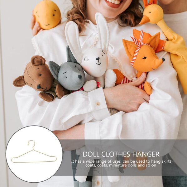 iplusmile 25 Mini-Metalltaschen für Puppenkleidung – Miniatur-Organizer für Zuhause