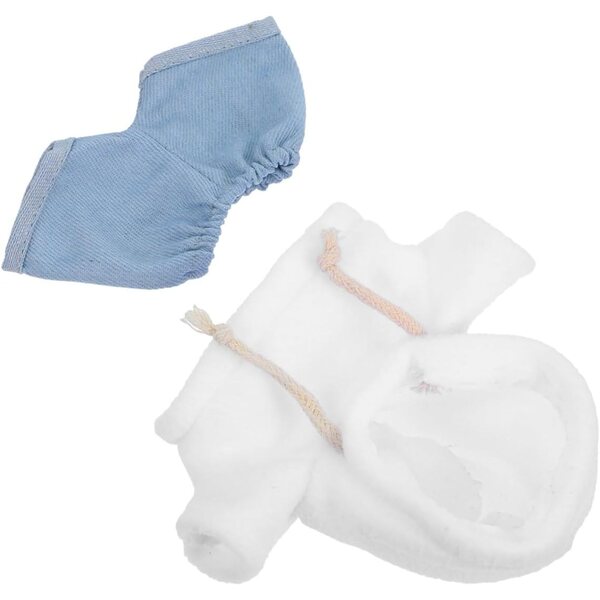 UPKOCH Puppenkleidung 30 cm – Bären-Outfit und Hose aus weichem Stoff
