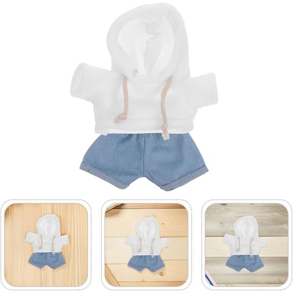 UPKOCH Puppenkleidung 30 cm – Bären-Outfit und Hose aus weichem Stoff