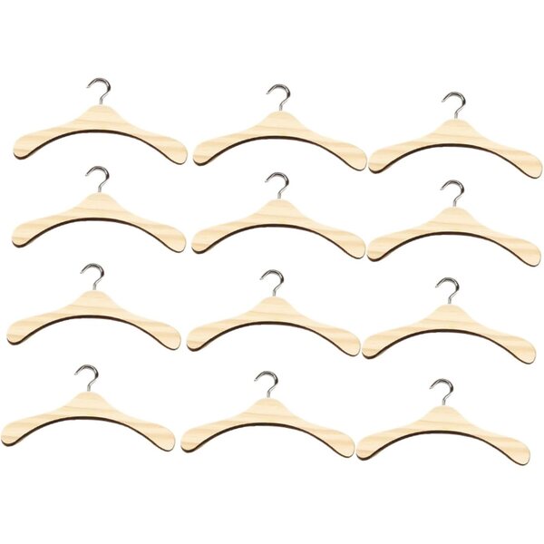 SOIMISS 12 Mini-Holzgürtel für Puppenkleidung, robust und sicher
