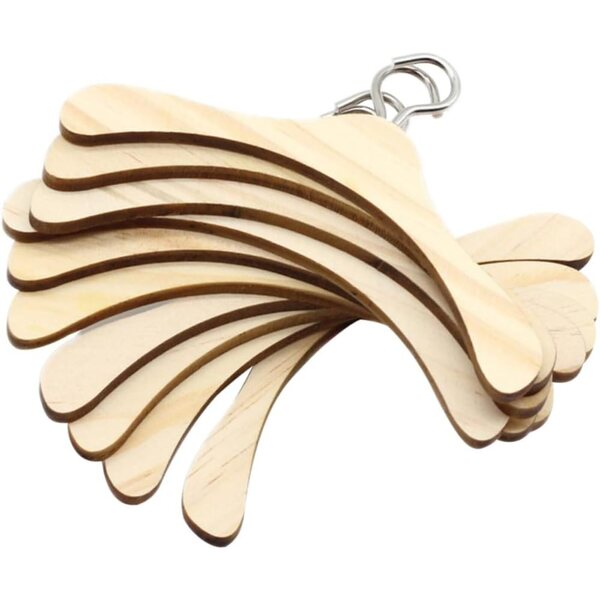 SOIMISS 12 Mini-Holzgürtel für Puppenkleidung, robust und sicher